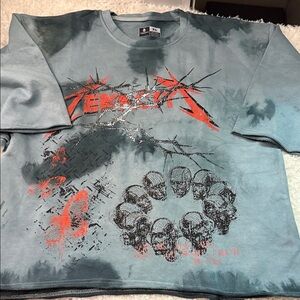 Tenaciti Graphic Tee with Skull and Logo 🆕 XL